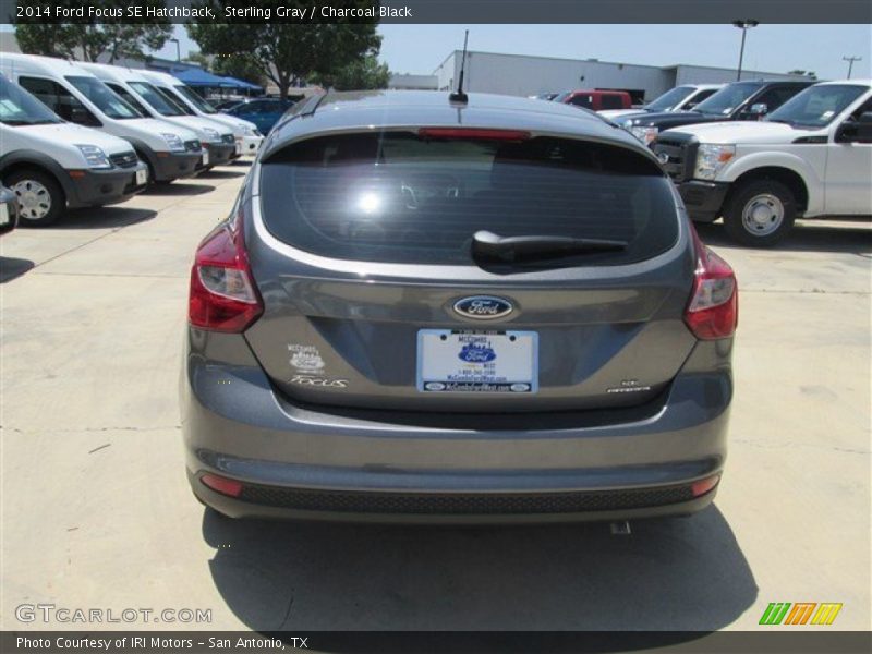 Sterling Gray / Charcoal Black 2014 Ford Focus SE Hatchback