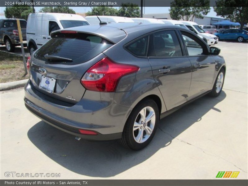 Sterling Gray / Charcoal Black 2014 Ford Focus SE Hatchback