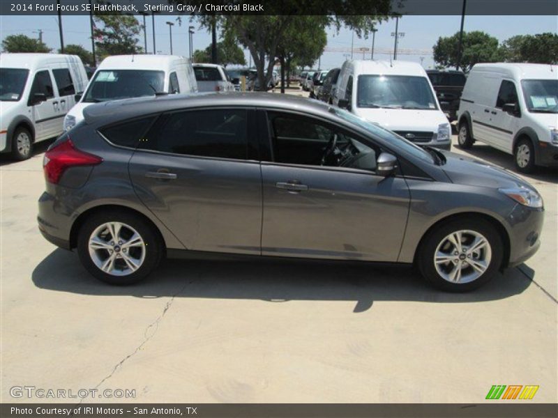 Sterling Gray / Charcoal Black 2014 Ford Focus SE Hatchback
