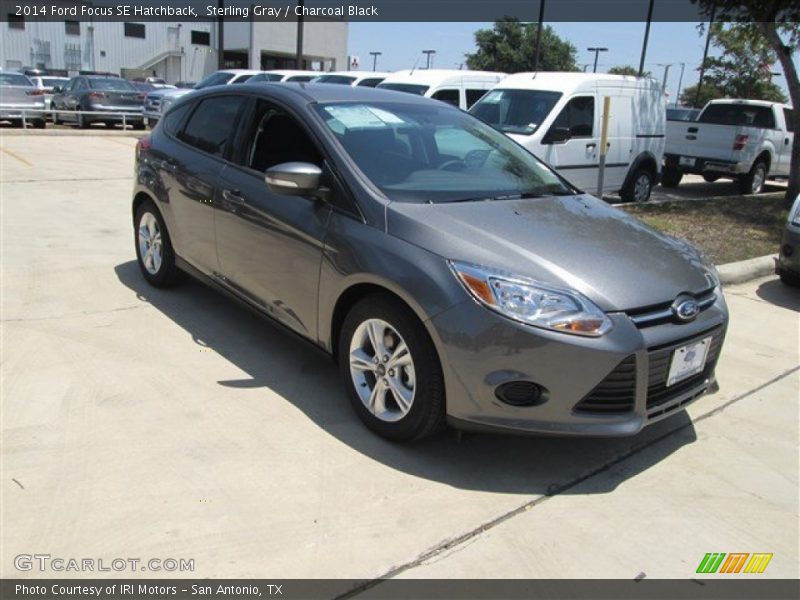 Sterling Gray / Charcoal Black 2014 Ford Focus SE Hatchback