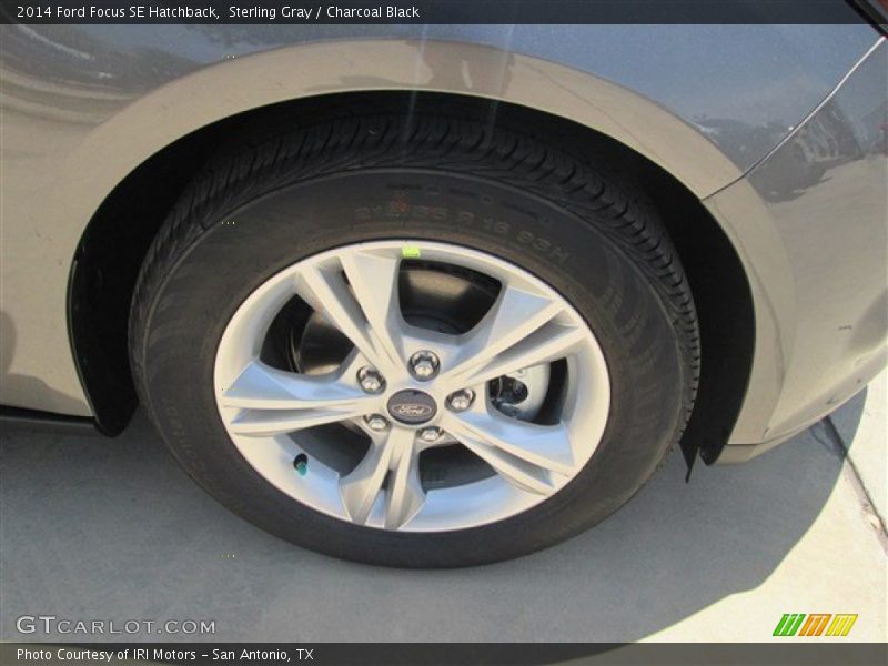 Sterling Gray / Charcoal Black 2014 Ford Focus SE Hatchback