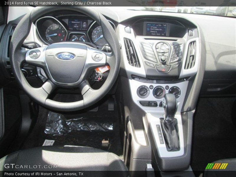 Sterling Gray / Charcoal Black 2014 Ford Focus SE Hatchback