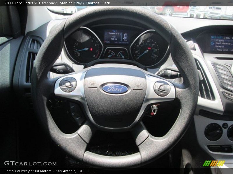 Sterling Gray / Charcoal Black 2014 Ford Focus SE Hatchback