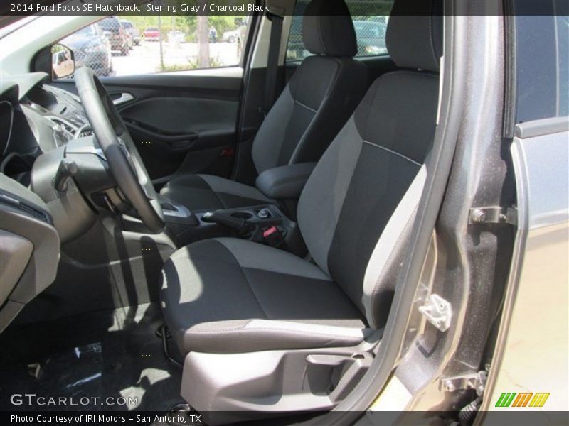 Sterling Gray / Charcoal Black 2014 Ford Focus SE Hatchback