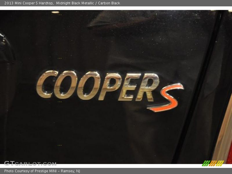 Midnight Black Metallic / Carbon Black 2013 Mini Cooper S Hardtop