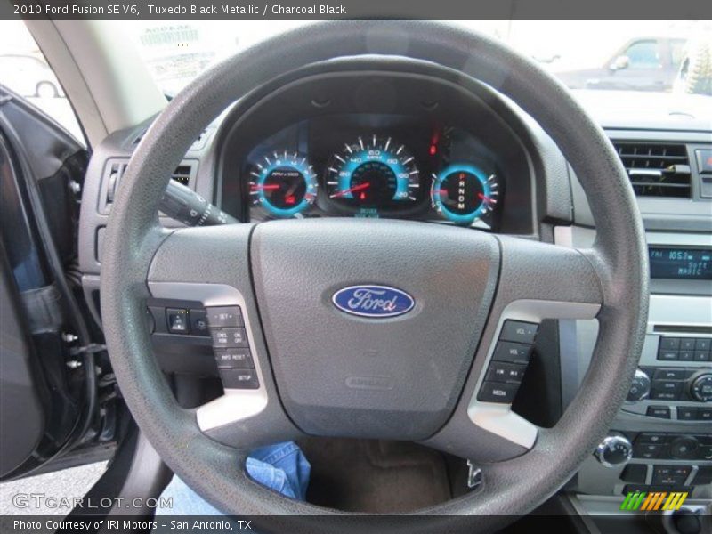 Tuxedo Black Metallic / Charcoal Black 2010 Ford Fusion SE V6