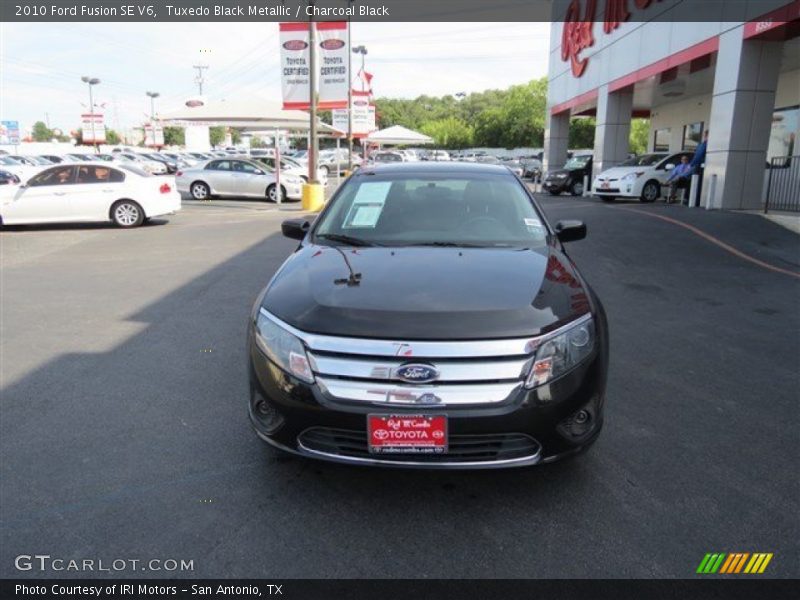 Tuxedo Black Metallic / Charcoal Black 2010 Ford Fusion SE V6