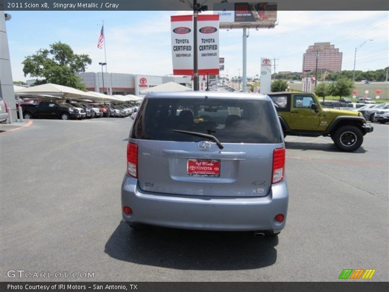 Stingray Metallic / Gray 2011 Scion xB