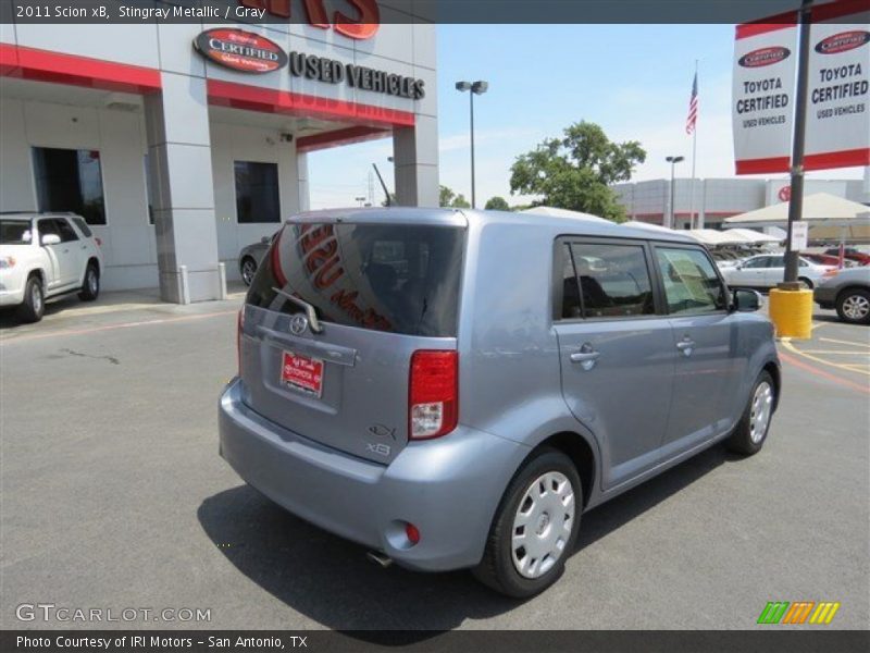 Stingray Metallic / Gray 2011 Scion xB