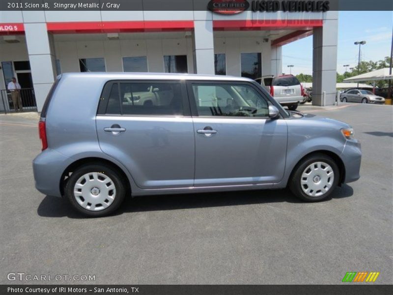 Stingray Metallic / Gray 2011 Scion xB