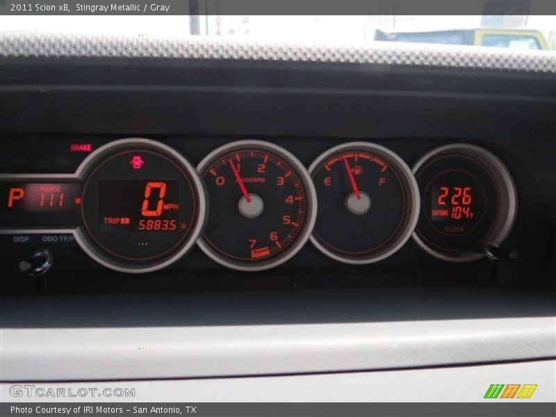 Stingray Metallic / Gray 2011 Scion xB