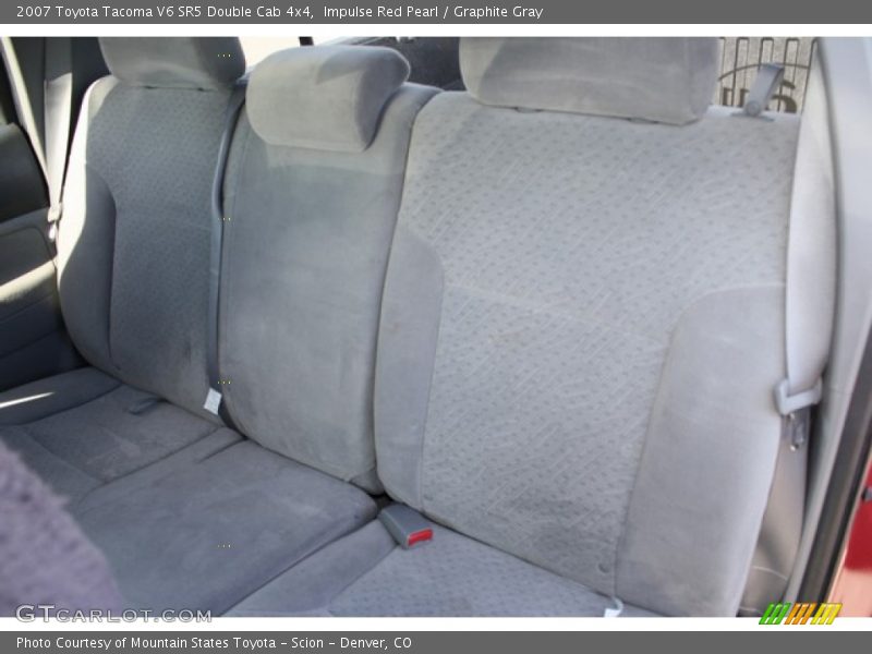 Impulse Red Pearl / Graphite Gray 2007 Toyota Tacoma V6 SR5 Double Cab 4x4