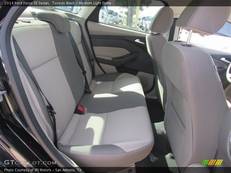 Tuxedo Black / Medium Light Stone 2014 Ford Focus SE Sedan
