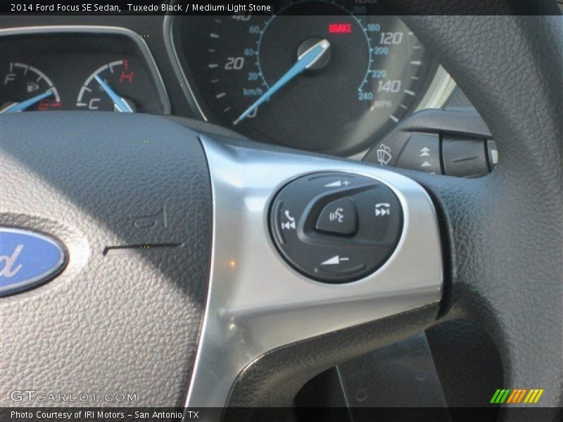 Tuxedo Black / Medium Light Stone 2014 Ford Focus SE Sedan