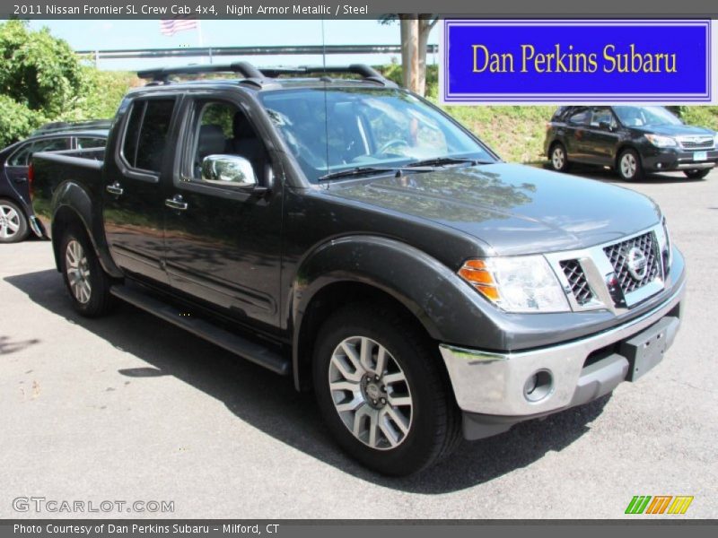 Night Armor Metallic / Steel 2011 Nissan Frontier SL Crew Cab 4x4