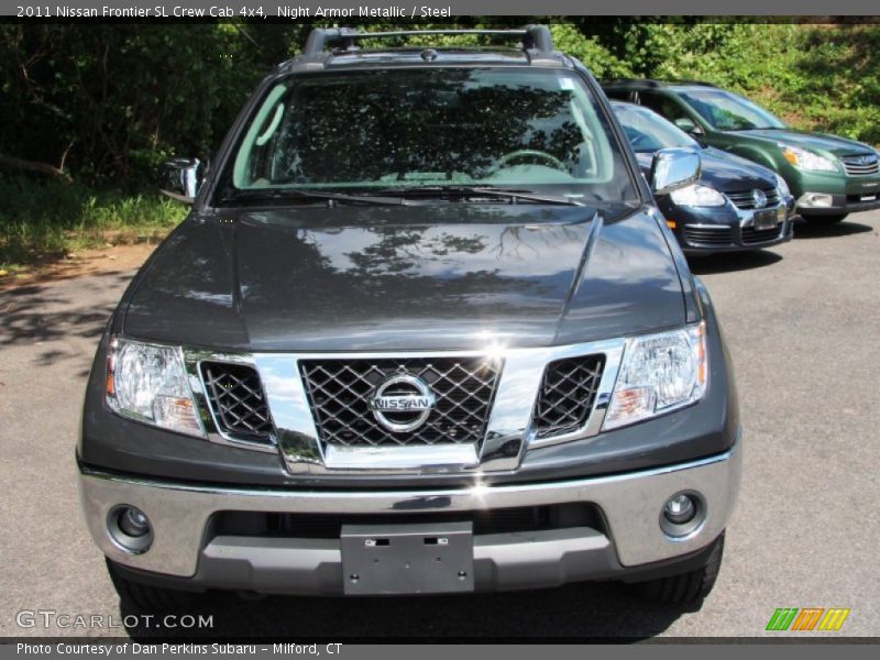 Night Armor Metallic / Steel 2011 Nissan Frontier SL Crew Cab 4x4