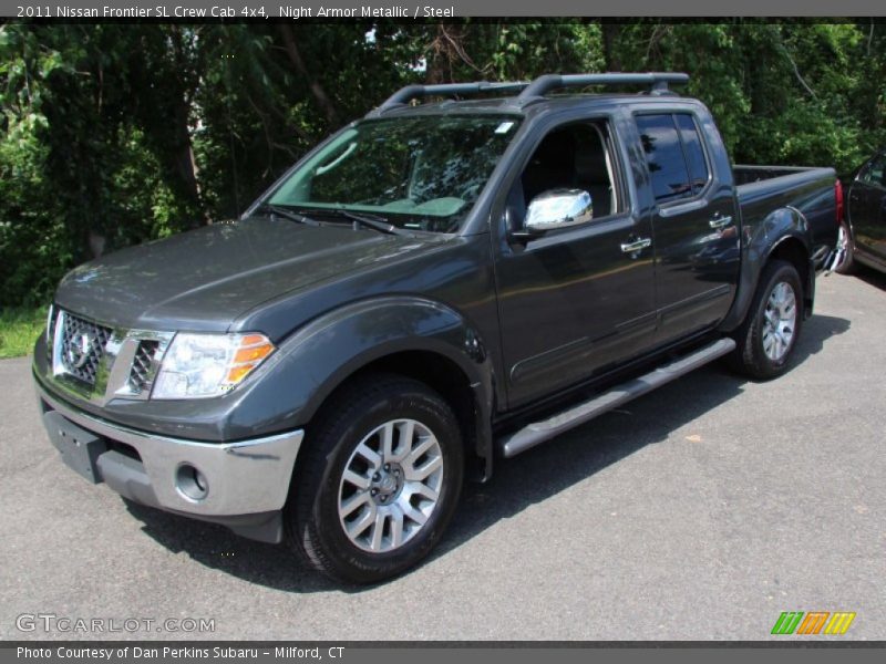 Night Armor Metallic / Steel 2011 Nissan Frontier SL Crew Cab 4x4