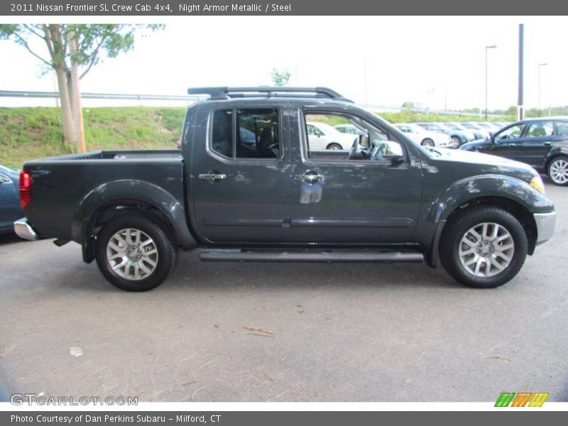 Night Armor Metallic / Steel 2011 Nissan Frontier SL Crew Cab 4x4