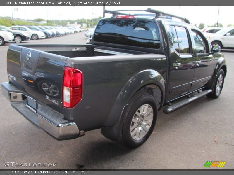 Night Armor Metallic / Steel 2011 Nissan Frontier SL Crew Cab 4x4