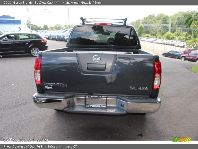 Night Armor Metallic / Steel 2011 Nissan Frontier SL Crew Cab 4x4