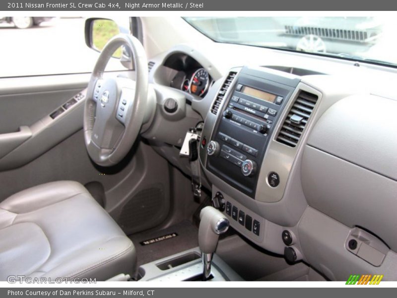 Night Armor Metallic / Steel 2011 Nissan Frontier SL Crew Cab 4x4