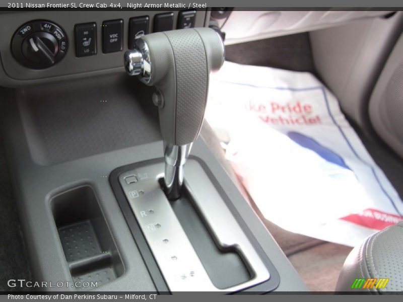 Night Armor Metallic / Steel 2011 Nissan Frontier SL Crew Cab 4x4
