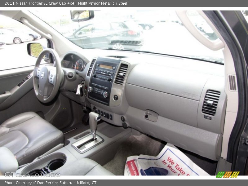 Night Armor Metallic / Steel 2011 Nissan Frontier SL Crew Cab 4x4