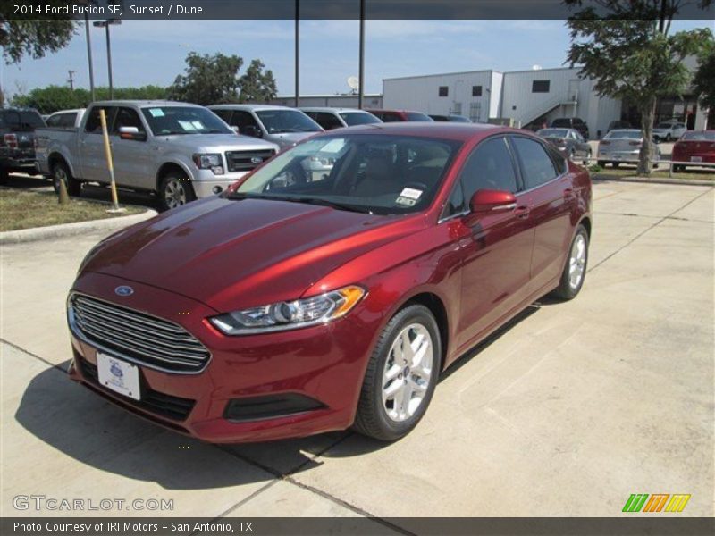 Sunset / Dune 2014 Ford Fusion SE