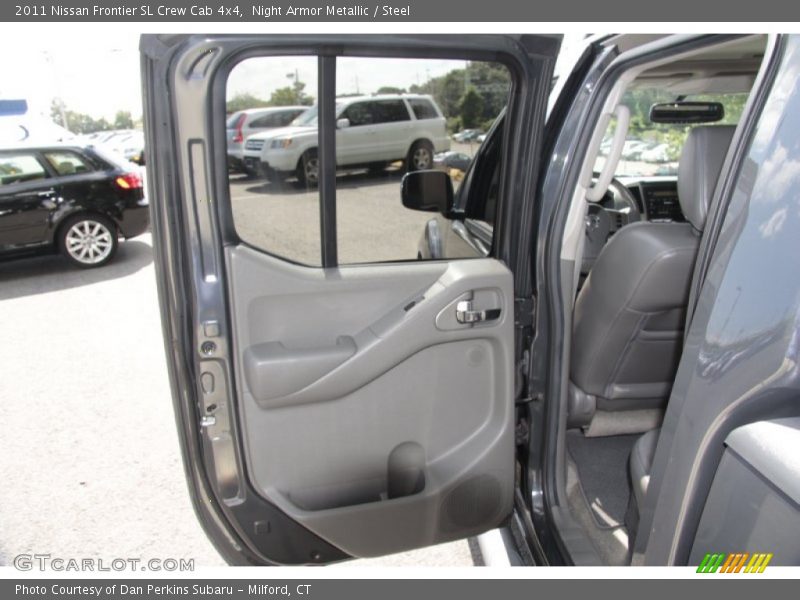 Night Armor Metallic / Steel 2011 Nissan Frontier SL Crew Cab 4x4