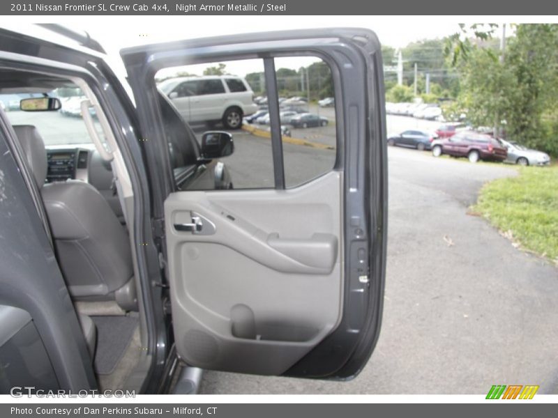 Night Armor Metallic / Steel 2011 Nissan Frontier SL Crew Cab 4x4