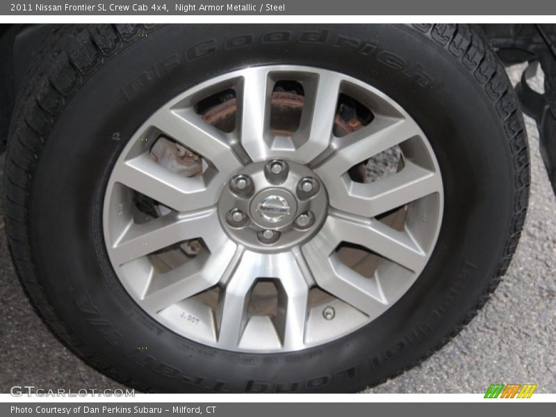 Night Armor Metallic / Steel 2011 Nissan Frontier SL Crew Cab 4x4