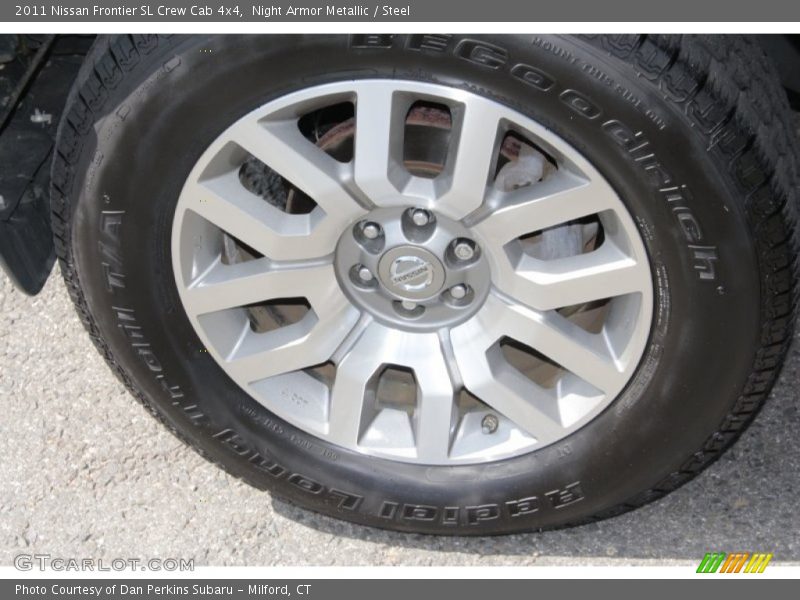 Night Armor Metallic / Steel 2011 Nissan Frontier SL Crew Cab 4x4
