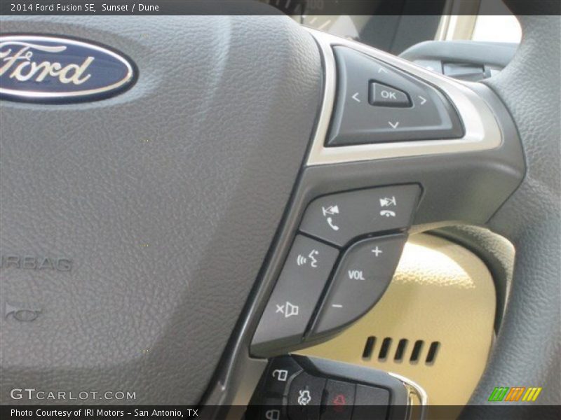 Controls of 2014 Fusion SE