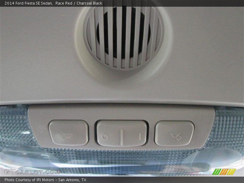 Race Red / Charcoal Black 2014 Ford Fiesta SE Sedan