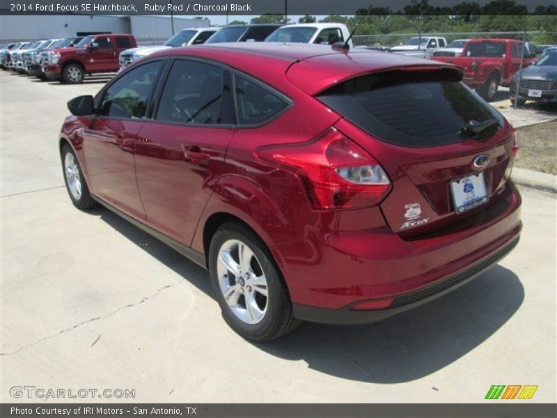 Ruby Red / Charcoal Black 2014 Ford Focus SE Hatchback