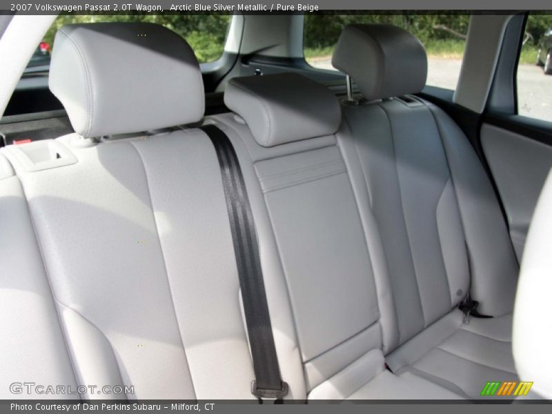 Arctic Blue Silver Metallic / Pure Beige 2007 Volkswagen Passat 2.0T Wagon