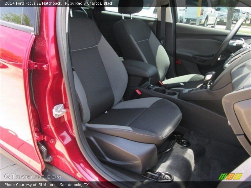 Ruby Red / Charcoal Black 2014 Ford Focus SE Hatchback