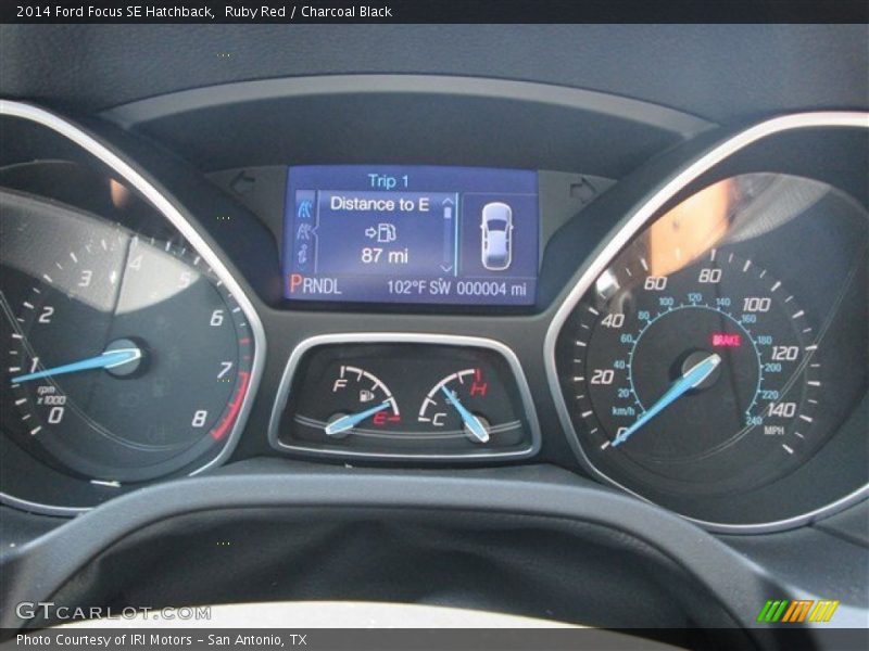 Ruby Red / Charcoal Black 2014 Ford Focus SE Hatchback