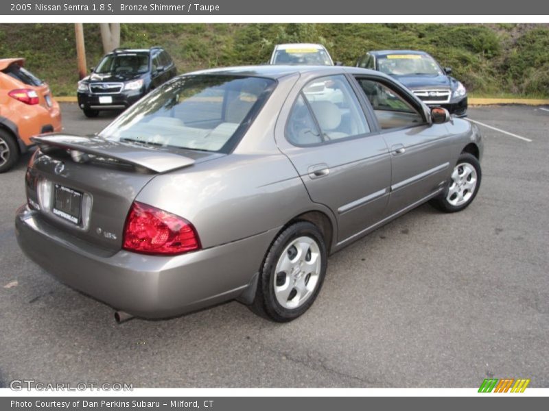 Bronze Shimmer / Taupe 2005 Nissan Sentra 1.8 S