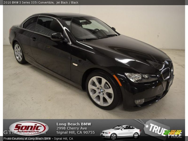 Jet Black / Black 2010 BMW 3 Series 335i Convertible