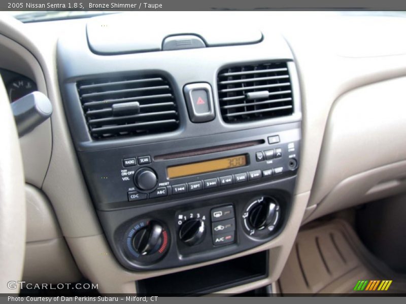 Bronze Shimmer / Taupe 2005 Nissan Sentra 1.8 S