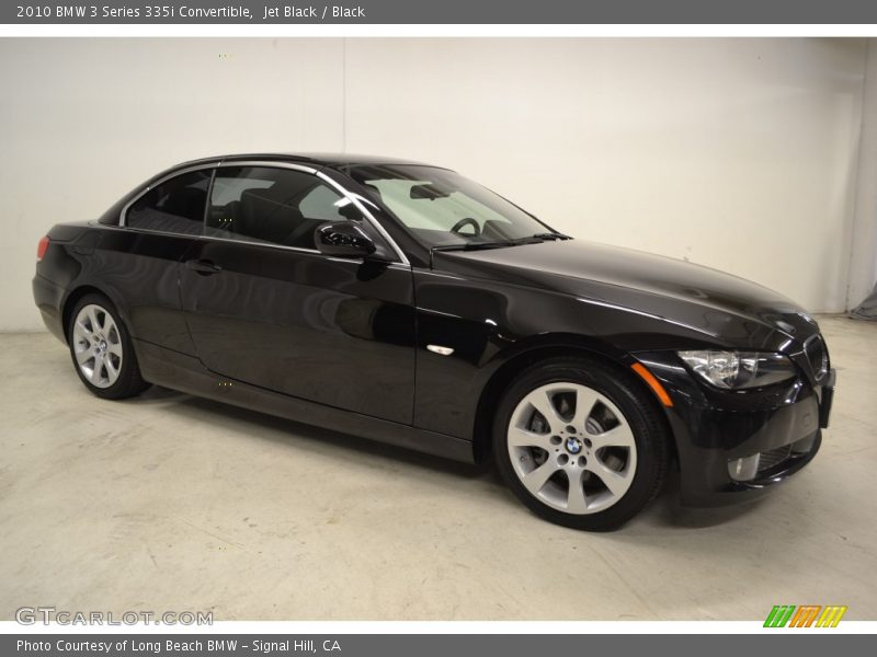 Jet Black / Black 2010 BMW 3 Series 335i Convertible