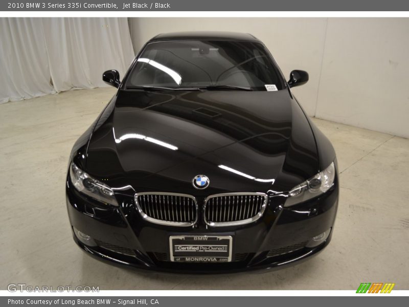 Jet Black / Black 2010 BMW 3 Series 335i Convertible