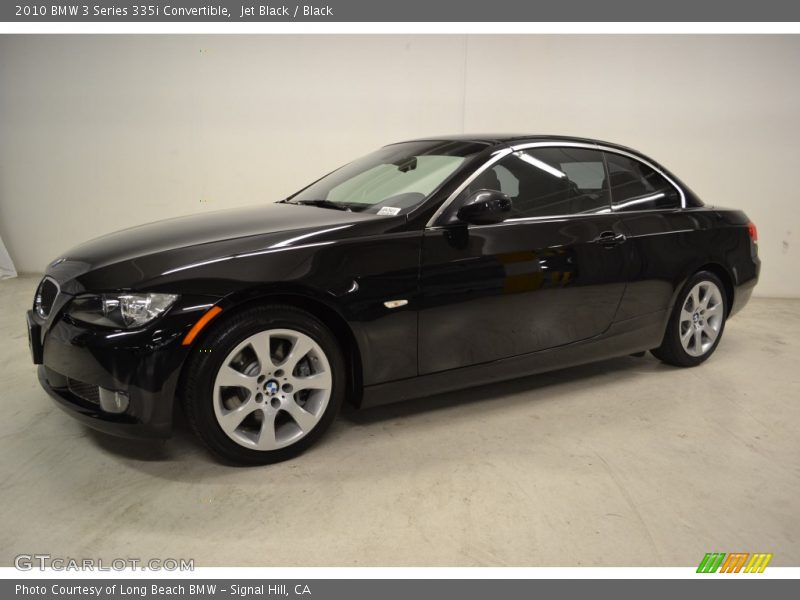 Jet Black / Black 2010 BMW 3 Series 335i Convertible