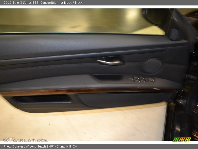 Jet Black / Black 2010 BMW 3 Series 335i Convertible