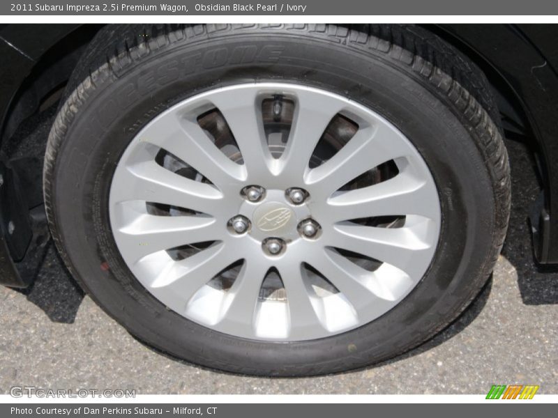 Obsidian Black Pearl / Ivory 2011 Subaru Impreza 2.5i Premium Wagon