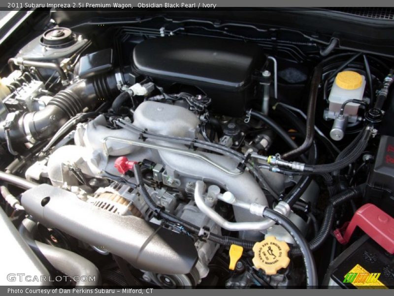 Obsidian Black Pearl / Ivory 2011 Subaru Impreza 2.5i Premium Wagon