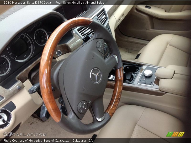 Pearl Beige Metallic / Almond Beige 2010 Mercedes-Benz E 350 Sedan