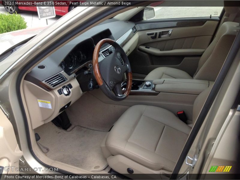 Pearl Beige Metallic / Almond Beige 2010 Mercedes-Benz E 350 Sedan