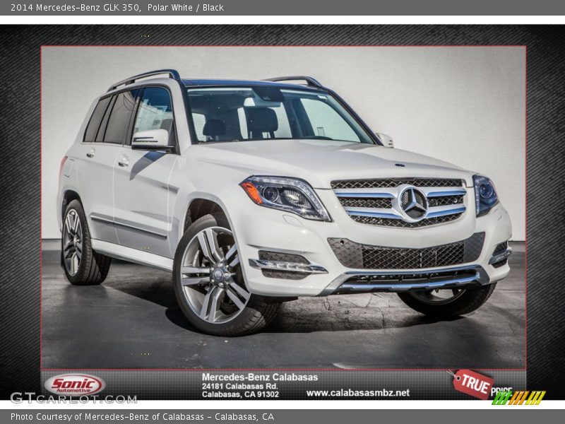 Polar White / Black 2014 Mercedes-Benz GLK 350